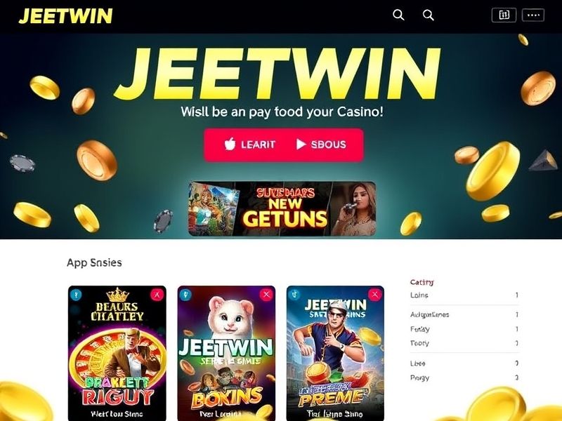 Download the Jeetwin app today and access a world of online gambling games. Discover mobile casinos, slot machines, and live dealer games tailored for Indian players. Learn how to gamble securely and legally with expert insights.